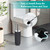 Bathroom Accessory Set with Trash Can 2pc for Floor/Counter, Toilet Brush