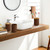 Bathroom Essential Includes Toothbrush Holder, Toilet Brush with Soap Dispenser,