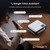 Official Licensed Google TV Smart Projector, HAPPRUN 4K UHD Home Theater with Dolby Sound, Wi-Fi & Bluetooth, Built-in Streaming Apps, Compatible with Games Consoles & Smartphone, Indoor & Outdoor Use