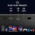 Kodak Flik X20 1080p Smart Projector, Google TV Dongle Built-In | 300 ANSI Lumens LED | Auto Focus & Keystone | HDMI & USB | Wi-Fi , Bluetooth 5.0 | HDR10, 4K Decode | Portable Home Theater (Black)
