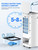 3-IN-1, Portable Air Conditioners, Evaporative Air Cooler w/ 4 Ice Packs, 3L Water Tank for Cooing