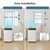 10000 BTU Portable Air Conditioner with White Body, Cooling, Dehumidifying & Fan Features, Quiet Operation, Suitable for Medium Rooms