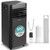 115V Compact Room Air Conditioner with Dehumidifier & Fan, Window Mount Kit Included, Mini AC Unit for Bedroom, Office, or Home