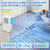 1800BTU Portable Air Conditioner for Bedroom, 38/44dB(A) Quiet Portable AC Units, Cools for 110 Sq Ft for Indoor