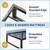 Allewie Twin Bed Frame, 14 Inch Metal Platform Bed Frame with 4000LBS Heavy Duty Steel Slats Support, Noise Free