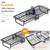 Portable Foldable Bed for Adults, Roll Away Guest on Wheels, Memory Foam Mattress and Metal Frame
