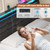 ADORNEVE Full Size Bed Frame with Storage Headboard & 4 Drawers, LED Bed Frame Full with Charging Station