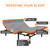 Split King Adjustable Bed Frame + 14” Hybrid Matt, Bed Base with Massage, Pillow-tilt, Smart APP Control, Ergonomic Incline
