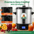 Electric Water Bath Canner Automatic 28.5QT Canning Pot