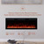 50 Inch Smart Linear Electric Fireplace Insert - Recessed or Wall-Mount, LED Multi-Flame Colors, Alexa/WiFi Enabled