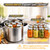 24 qt Pressure Canner with Gauge[14.5 PSI],with Canning Supplies 7 pc set