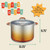 20 Quart Stainless Steel Canning Pot Set. Includes Canning Rack, Tongs, Jar Lifter, Funnel, Wrench, Lid Lifter