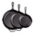 Cast Iron Skillet Set - PFAS-Free, Non-Toxic Cookware - Use with an Oven, Stove, Grill