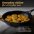 Cast Iron Skillet - Lightweight - Easy Cleanup - Premium Cookware