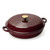 Cast Iron Braiser Pan, Shallow Dutch Oven Casserole Skillets