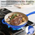 Cast Iron Skillet - Ceramic Coated 8''/9.5''/11'' Fry Pan Set, Gas/Induction/Electric/Oven Compatible, 3 Size Frying Pans