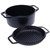 Cast Iron Combo Cooker, Combination Dutch Oven and Skillet, Made in Colombia, 2-Piece Set