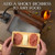 Cocktail Smoker Kit | Crafted with Walnut Wood | Whiskey Smoker Kit with Instant Smoker, Smoking Box
