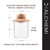 Viski Alchemi Single Serve Cocktail Smoker Kit Includes Low Ball Glass, Butane Torch, Smoker