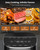 Nuwave Brio Plus Air Fryer 8 Qt, New & Improved, PFAS-FREE, 7 Digital One-Touch Cook Functions that AIR FRY