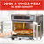 Emeril Lagasse Extra Large French Door Air Fryer Toaster Oven Combo, 24 Cooking Functions and Digital Controls