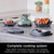Ninja Crispi 4-in-1 Glass Air Fryer | 450°F | Non-Toxic | 4QT & 6-Cup Glass Containers w/Lids