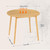 HOOBRO Bamboo Dining Table, Round Dining Table for 4, 35.4" Kitchen Table for Small Space, Easy to Assemble