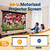 VIVOHOME Motorized Projector Screen with Remote, 16:9 84 Inch Auto Electric Projection Screen, HD 4K Movie Screen for Home Theater, Cinema, Office (73 x 41 Black)
