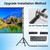 VntB 120 inch Projector Screen with Stand, Portable Outdoor Projection Screen Rear Front Movie Screen with Carry Bag Wrinkle-Free 16:9 4K Washable for Indoor Home Theater, Backyard Movie Night