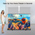 100" Portable Non-Tension Matte White Manual Pull Up Projector Screen,178°Viewing Angle Movie Screen,Outdoor Projector Screen Wrinkle-Free Design for Backyard Movie Night