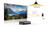 AWOL VISION Ambient Light Rejecting (ALR) Projector Screen for Ultra Short Throw(UST) Projector, 132" Fixed Frame, 80% Picture Quality Improved, 95% Celling Light Rejecting, Active 3D - C132