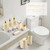 Accessory Set Bathroom Set Beige Bathroom Accessories,Toilet Brush