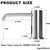 Automatic Liquid Soap Dispenser Touchless for Bathroom and Kitchen