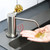 Touchless Soap Dispenser for Kitchen Sink, Brushed Nickel, High Capacity,
