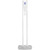 Dispenser Floor Stand with White Automatic Hand Sanitizer Dispenser