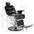 Barber Chair with Headrest & Supports up to 500lbs & 360