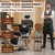 Barber Chair for Barbershop, Reclining Heavy-Duty Hydraulic All-Purpose