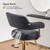 Barber Chairs for Barbershop Black and Gold Styling Chair, Salon Chair