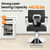 Barber Chair Salon Chair for Hair Stylist Hair Chair for Barbershop Home Height Adjustable & 360°