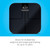 Connectivity, Measure Body Fat, Muscle, Bone Mass, Body Water% and More, Black (010-02294-02)