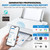 Bathroom Scale for Body Weight and Fat Percentage,Full Body Composition Analyzer