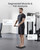 Weight and Fat Percentage, Smart Scale with 8 Electrodes Larger Platform, Body Analyzer