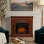 Real Flame Chateau 41” Electric Fireplace with Mantel for Living Room or Bedroom