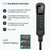 Heating Leg Compression Massager with 3 Modes, Foot and Calf Massager with 3 Intensities 3 Heats