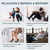 Professional Sequential Device for Massage Therapy, Foot and Leg Recovery Boots to Improve Circulation for Athletes, FSA-HSA Eligible (Small)