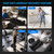 Full Leg Massage 5-Zone for Varicose Veins, 3 Timers,12 Intensity,6 Modes,Air Compression Boots Recovery Calf Thigh Foot Massage for Athletes