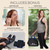 Certified Leg Compression Massage Boots with Heat, Foot and Calf Massage, Recovery Machine with 5 Modes and 2 Extension Wraps