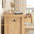 Matte Top Bedroom Tall Dresser with Large Drawers for Living Room, Closet, Hallway, (Nartual)