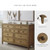 9-Drawer Dresser with Felt-Lined Top Drawer and Easy Glide for Bedroom, Light Brown