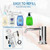 Soap Dispenser Touchless for Kitchen and Bathroom, Sink Built in Commercial Electric Soap Dispenser